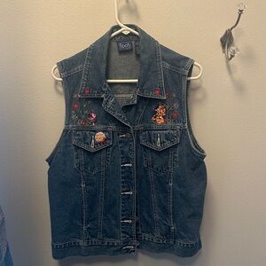 Denim vest